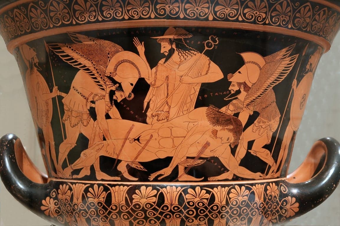Euphronios Krater (Death of Sarpedon)