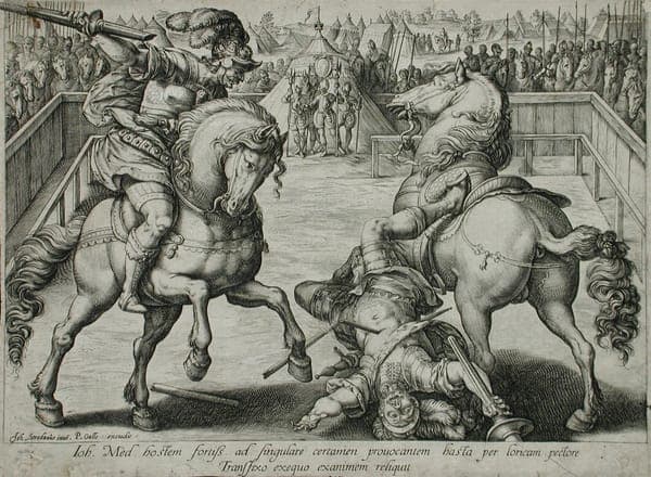 A Duel on Horseback