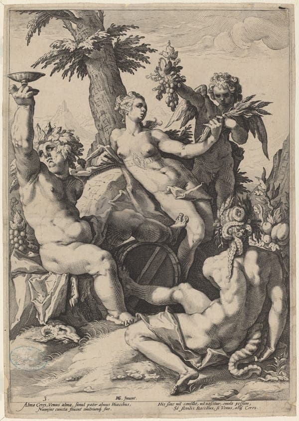 Alliance of Venus with Bacchus and Ceres