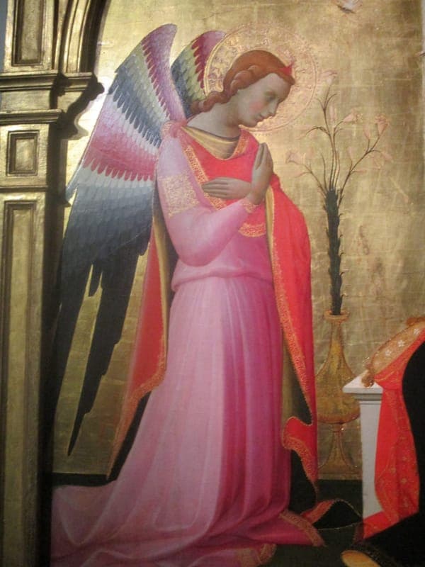 Annonciation Lorenzo Monaco Ange