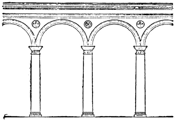 Arkad från Villa Farnesina, Nordisk familjebok
