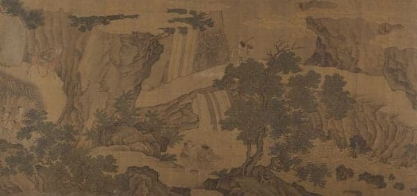 Daoist Immortals in a Landscape