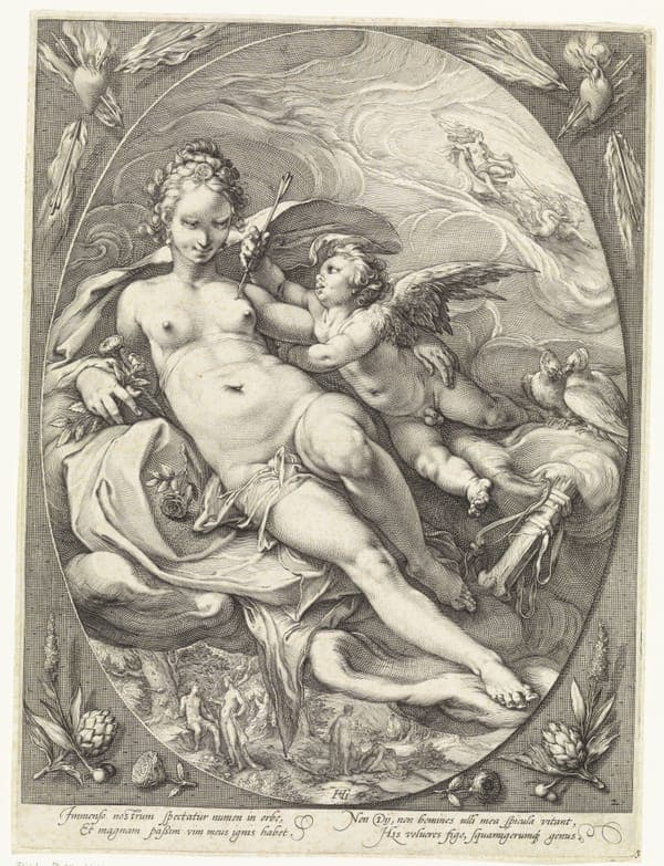 Venus and Cupid