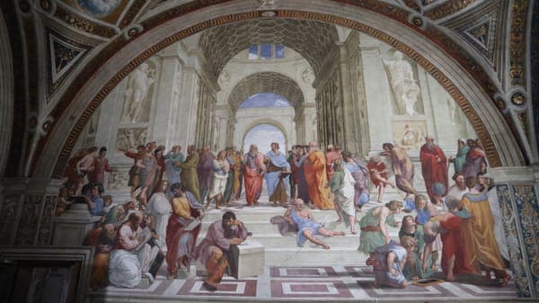 Escola de atenas - vaticano