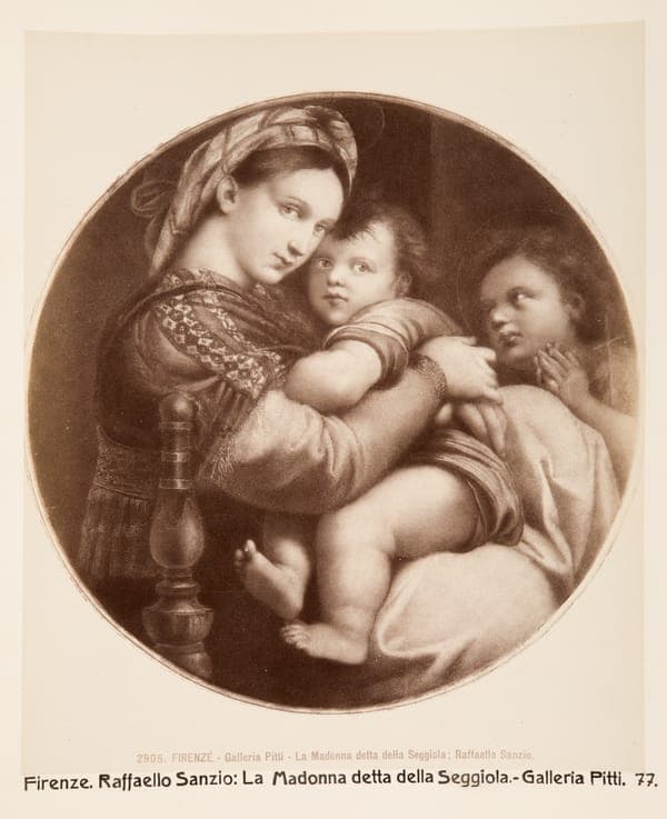 Raffaello, madonna della seggiola 01