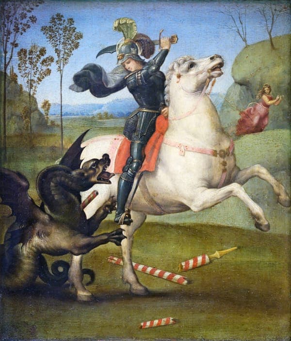 St George Fighting the Dragon