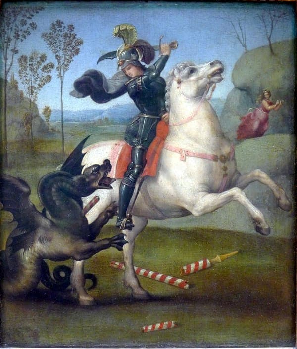St George Fighting the Dragon