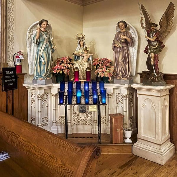 St Michael and the Devil