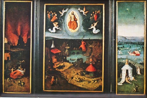 Bosch follower Last Judgment Triptych1969