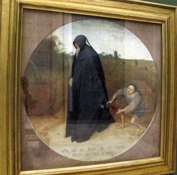 Bruegel il vecchio, il misantropo, 1568, Q16, 02