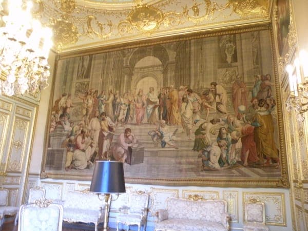 Cabinet de départ tapisserie Palais Bourbon