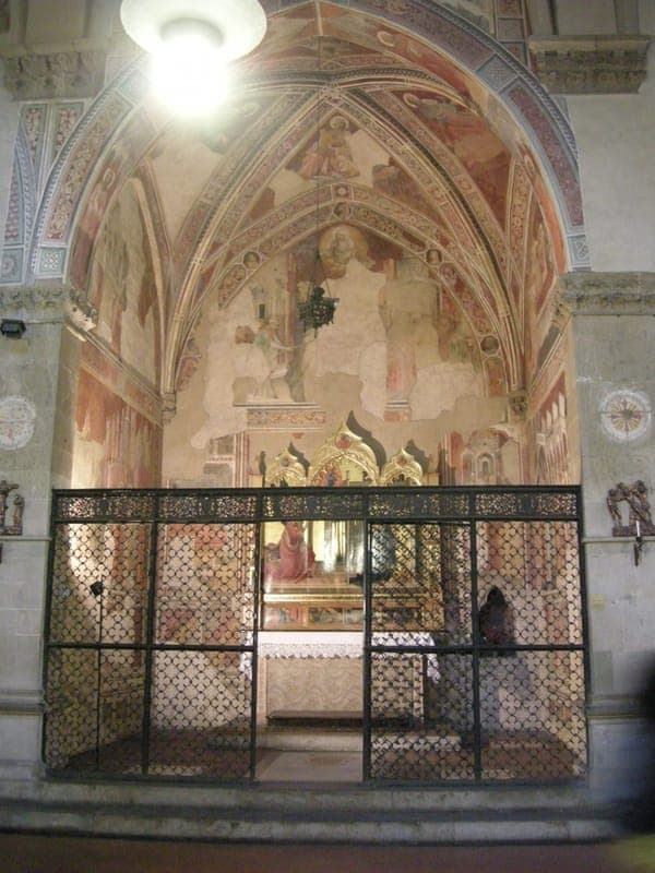 Cappella bartolini salimbeni, esterno