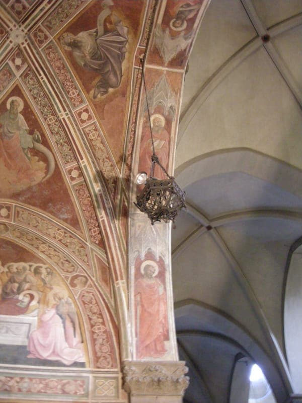 Cappella bartolini salimbeni, santi