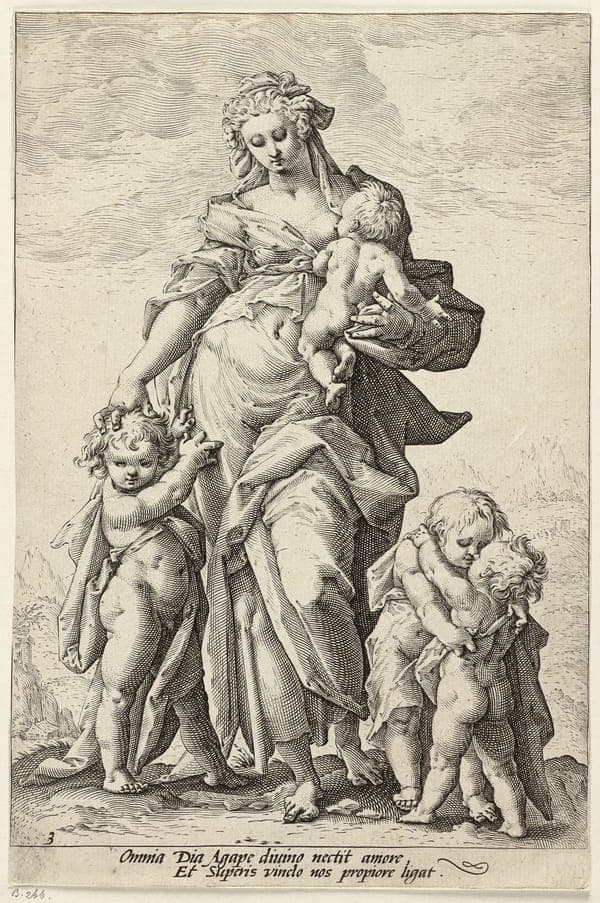 Caritas, De Liefde. NL-HlmNHA 1477 53008502