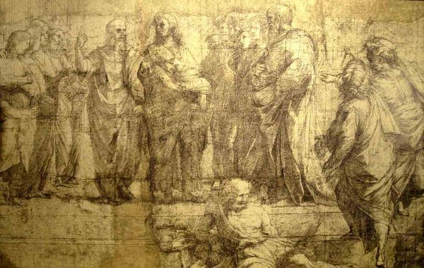 Cartone di raffaello all'ambrosiana 02