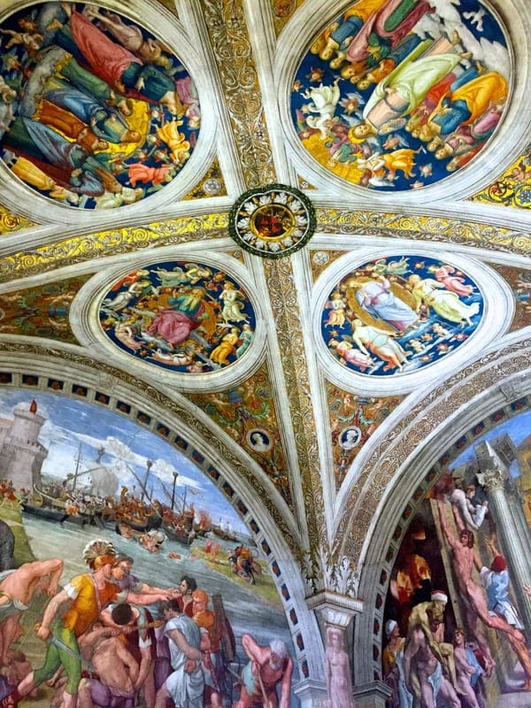 Ceiling in the Vatican Museums 02