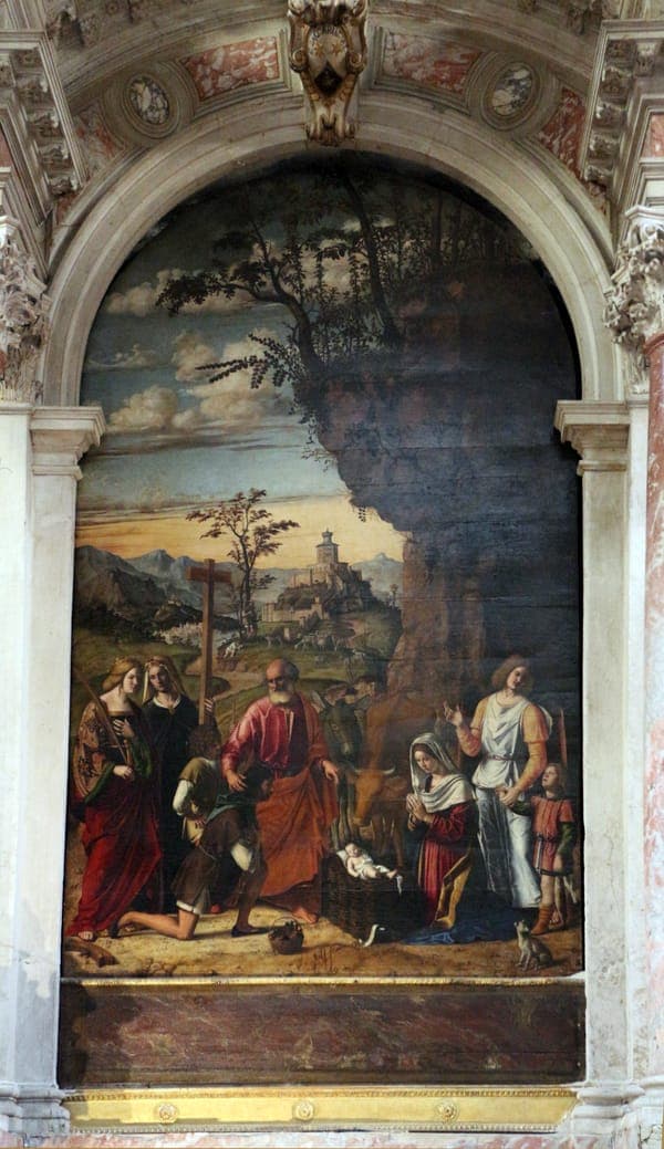 Cima da conegliano, natività con santi, 1509 ca
