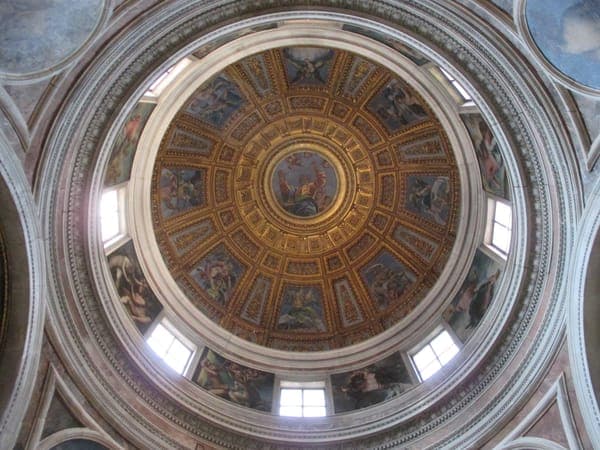 Cupola della Cappella Chigi 01