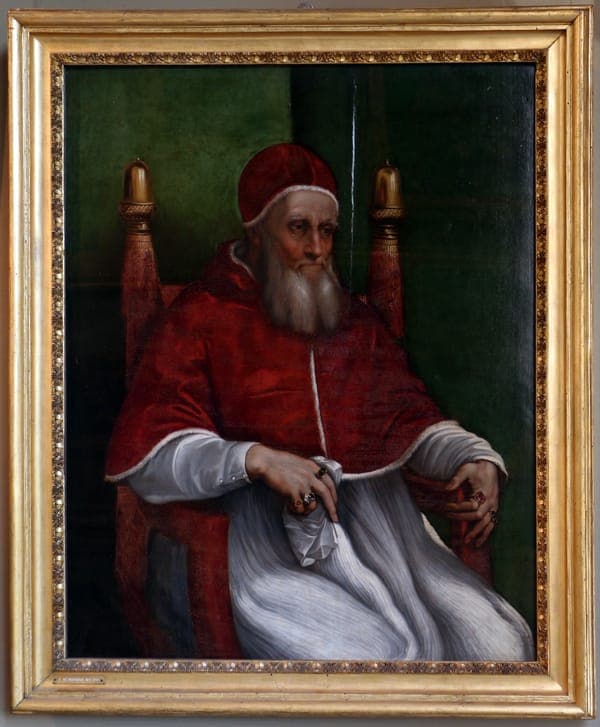 Da raffaello, ritratto di papa giulio II