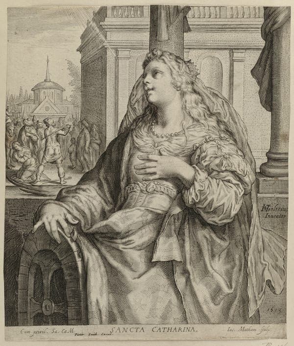De heilige Catharina. NL-HlmNHA 1477 53010714