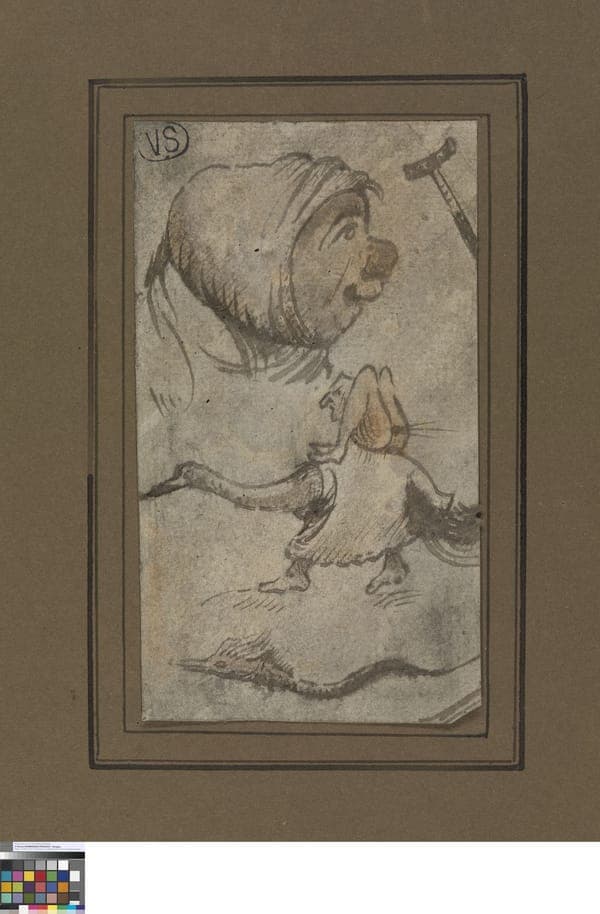 Dutch: Een hoofd en drie gedrochten