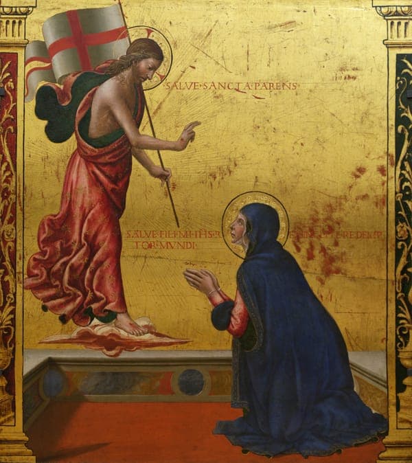 French: L'Apparition du Christ à la Vierge