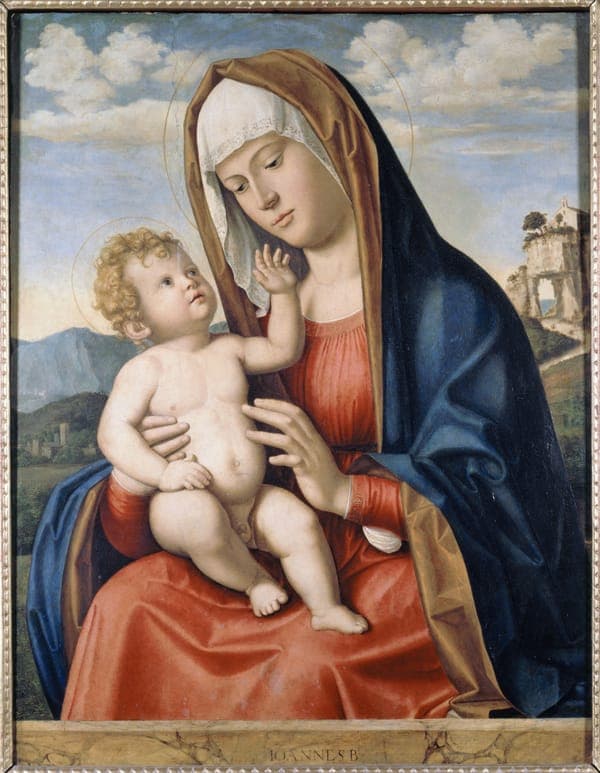 French: Vierge à l'Enfant Virgin and Child