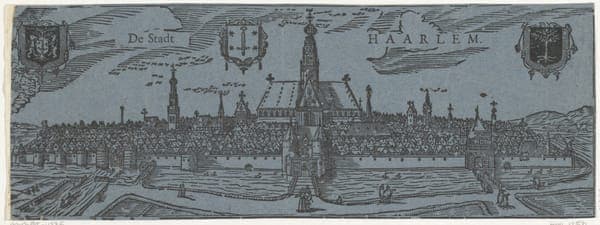 Gezicht op de stad Haarlem, RP-P-BI-4336