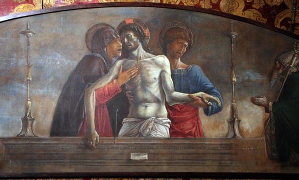 Giovanni e gentile bellini, pietà, 1472, 02