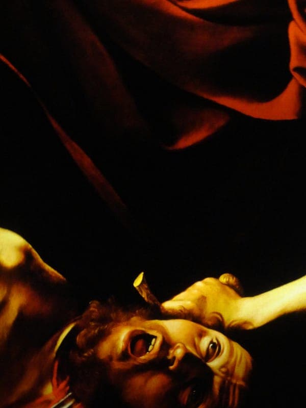 Giuditta e Oloferne (dettaglio) - Caravaggio