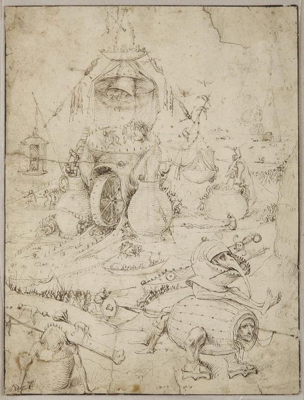 Hellelandschap Bosch