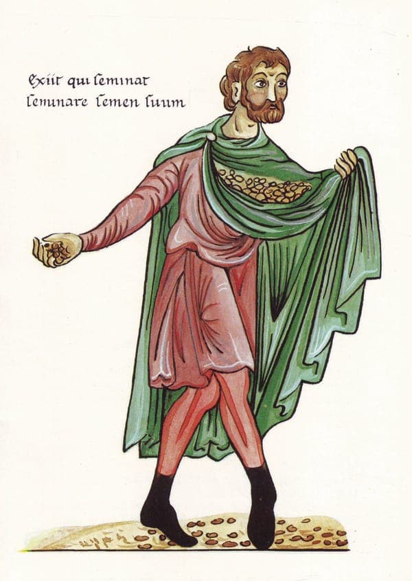Hortus Deliciarum, Der Sämann