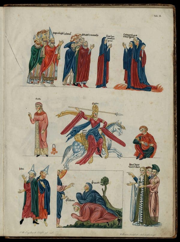 Hortus Deliciarum facsimile Tab.02