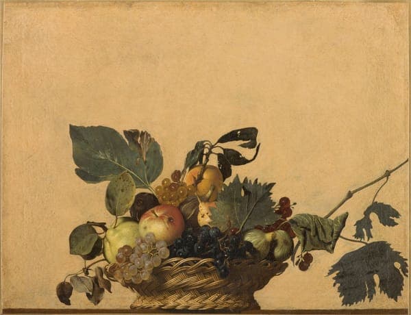 Italian: Canestra di fruttaBasket of Fruit