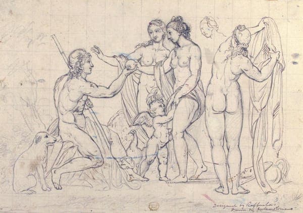 Judgment of Paris, after Raphael