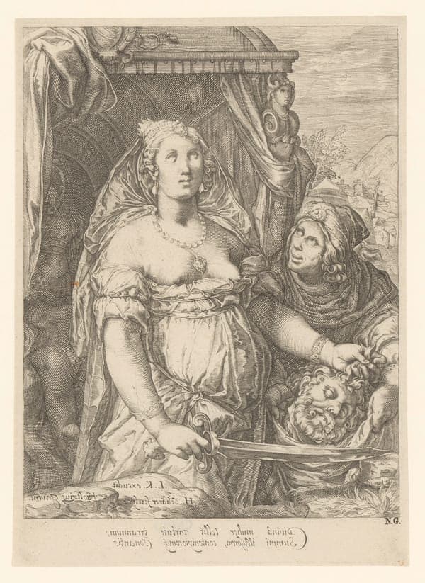 Judit met het hoofd van Holofernes, RP-P-OB-53.867