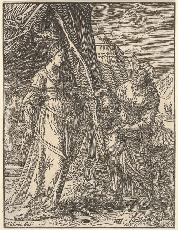 Judith, after Goltzius