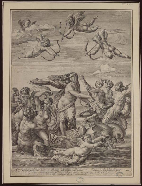 Le triomphe de Galatée