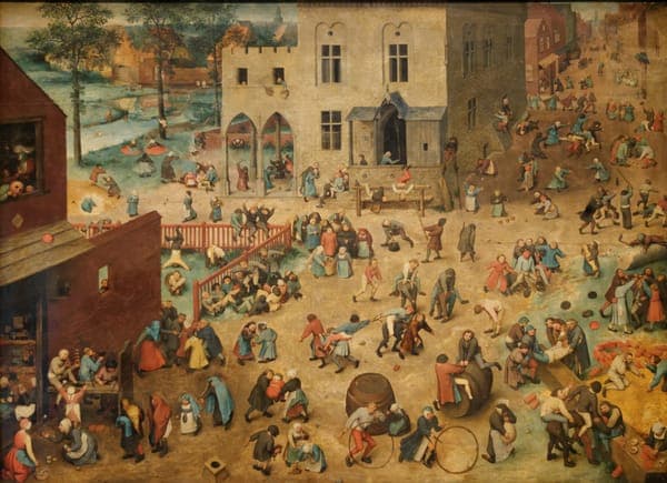 Les jeux d'enfants Pieter Brueghel l'Ancien