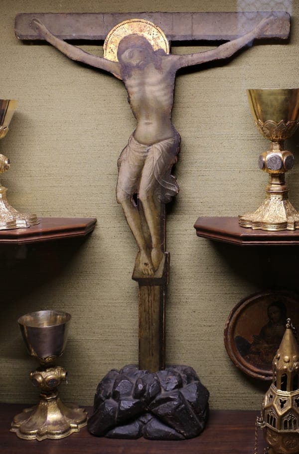 Lorenzo Monaco, Crocifisso portatile, 1405-1410, 01