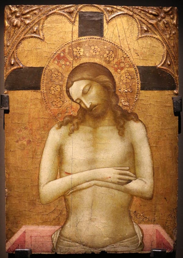 Lorenzo monaco, pietà, 1435-40 circa