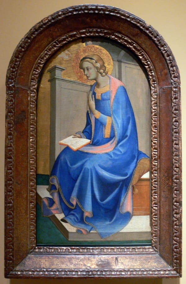 Lorenzo Monaco - Virgin Annunciate - frame