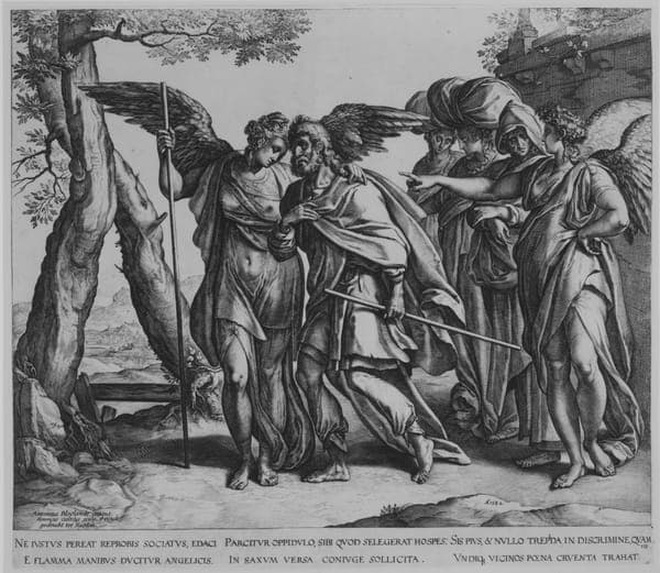 Lot's Flight from Sodom