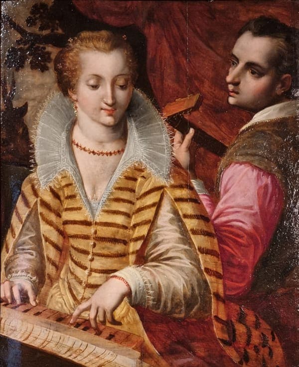 L'Ouïe - Anonyme (d'après Hendrick Goltzius) - MM 1938E242