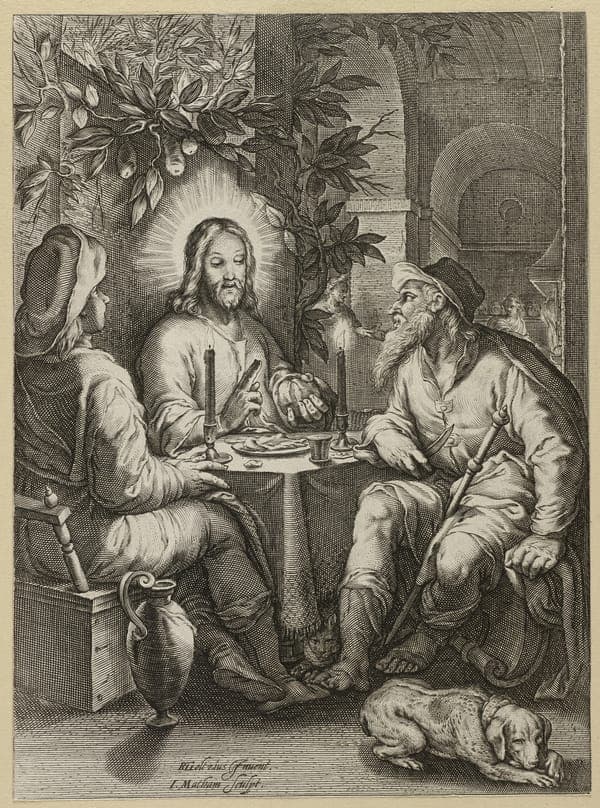 Maaltijd te Emmaüs. NL-HlmNHA 1477 53010687