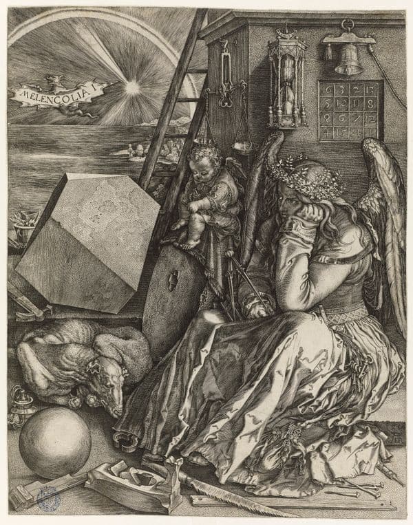 Melencolia I (copie) (Bartsch 74), GDUT4009(2)