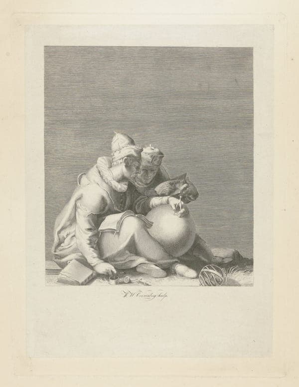 Mercurius als god van de kunsten, RP-P-BI-6423