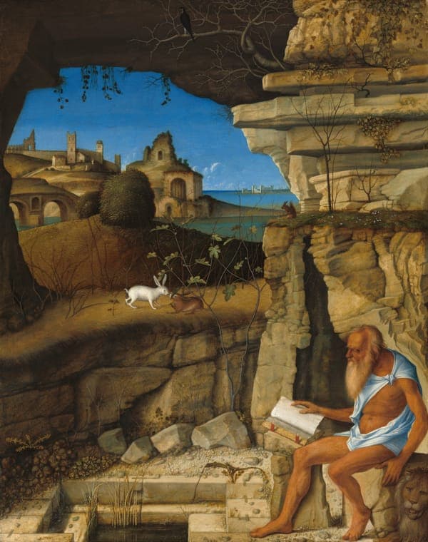 Saint Jerome Reading