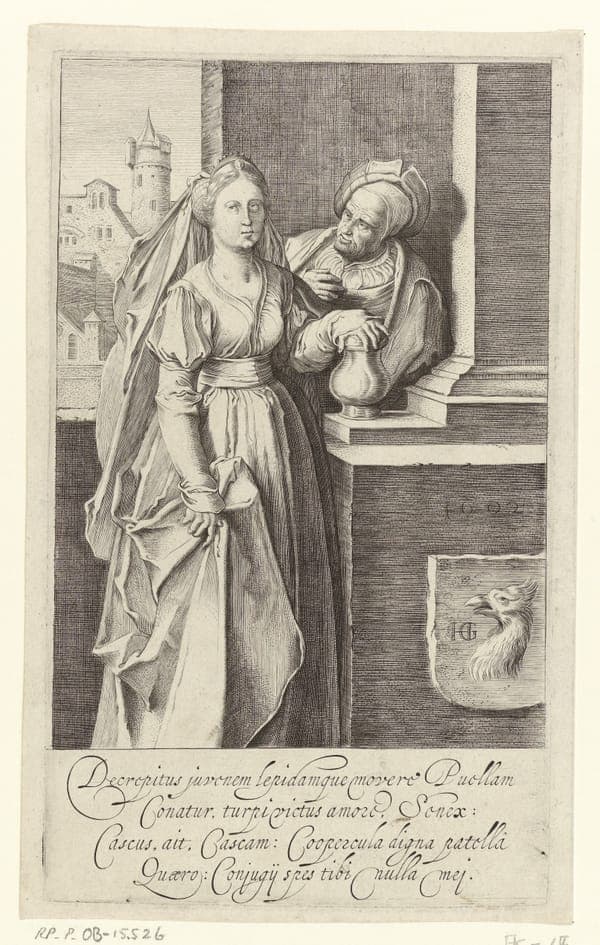 Ongelijke liefde, RP-P-OB-15.526