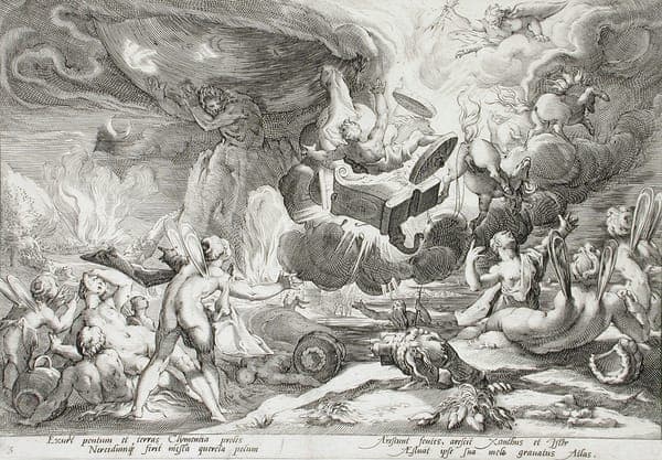 Phaeton Driving the Chariot to the Sun